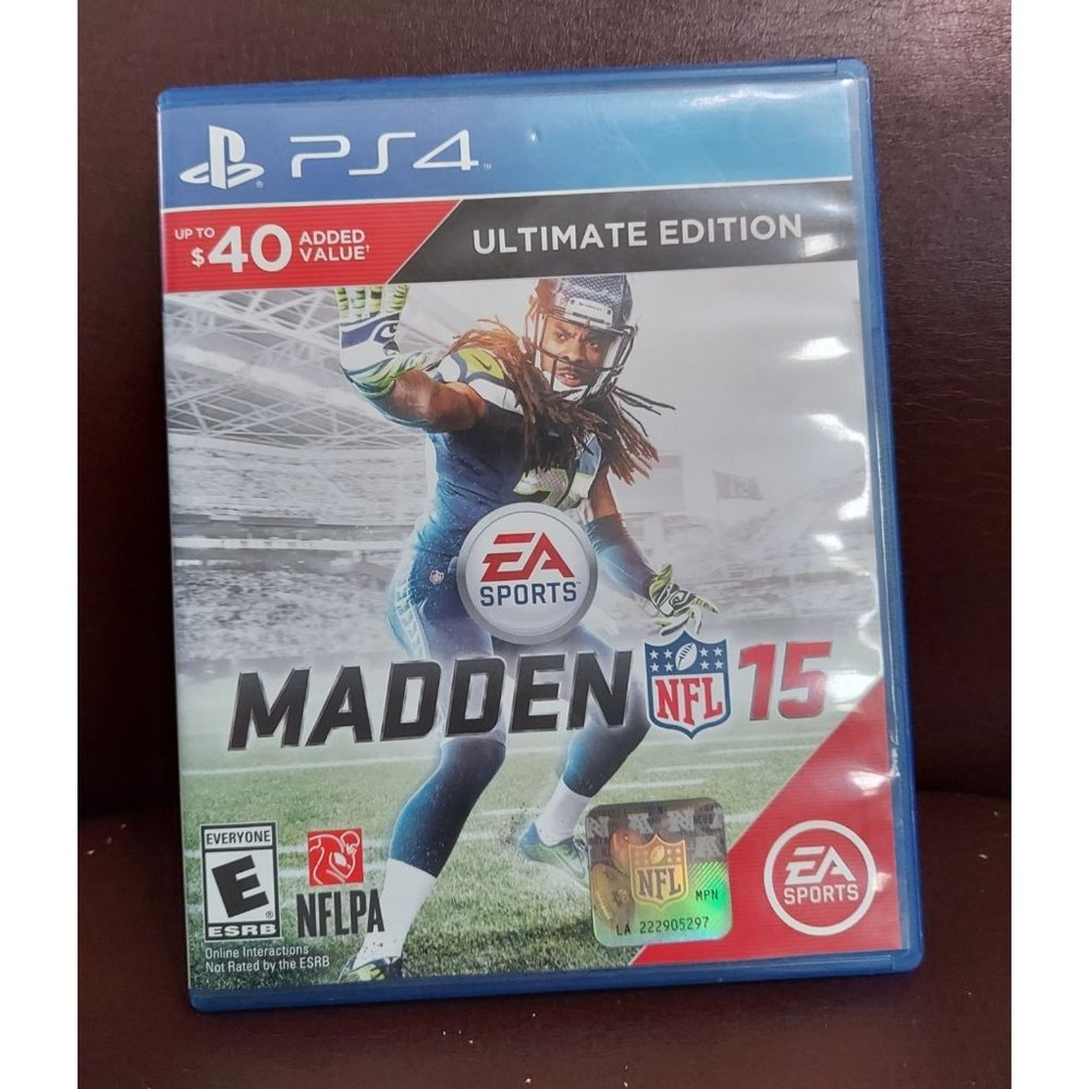 Madden NFL 15: Ultimate Edition (Sony PlayStation 4, 2014) Tested Football Game